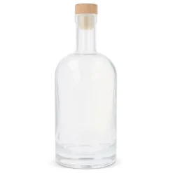 Gift Campaign Bottiglia in vetro con tappo a pressione in legno FSC 750ml> Borracce In Vetro