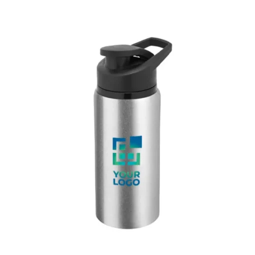 Gift Campaign Bottiglia sportiva in alluminio riciclato con chiusura flip top 660ml> Borracce Di Metallo