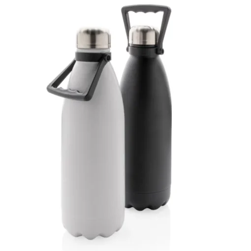 Gift Campaign Bottiglia termica in acciaio riciclato RCS da 1,5L Eco Handle> Gadget Ecologici|Borracce Termiche