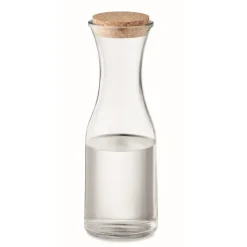 Gift Campaign Bottiglie in vetro con logo e tappo in sughero 1L Crystal Corkcap></noscript> Borracce In Vetro
