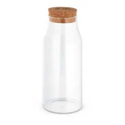 Gift Campaign Bottiglie personalizzate con tappo in sughero 800ml Crystal Juice> Borracce In Vetro