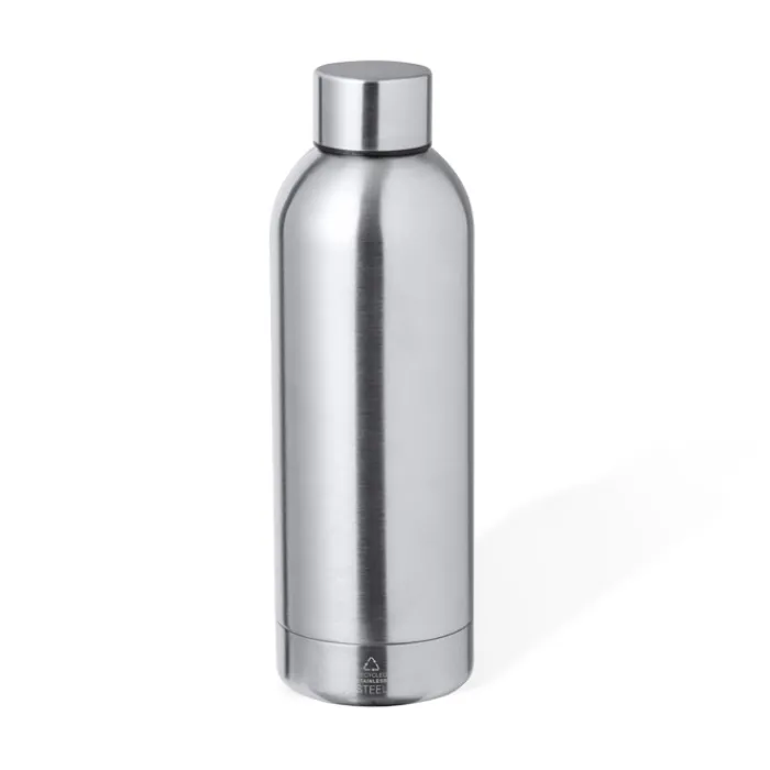 Gift Campaign Bottiglietta a doppia parete in acciaio inossidabile riciclato 500ml> Borracce Di Metallo