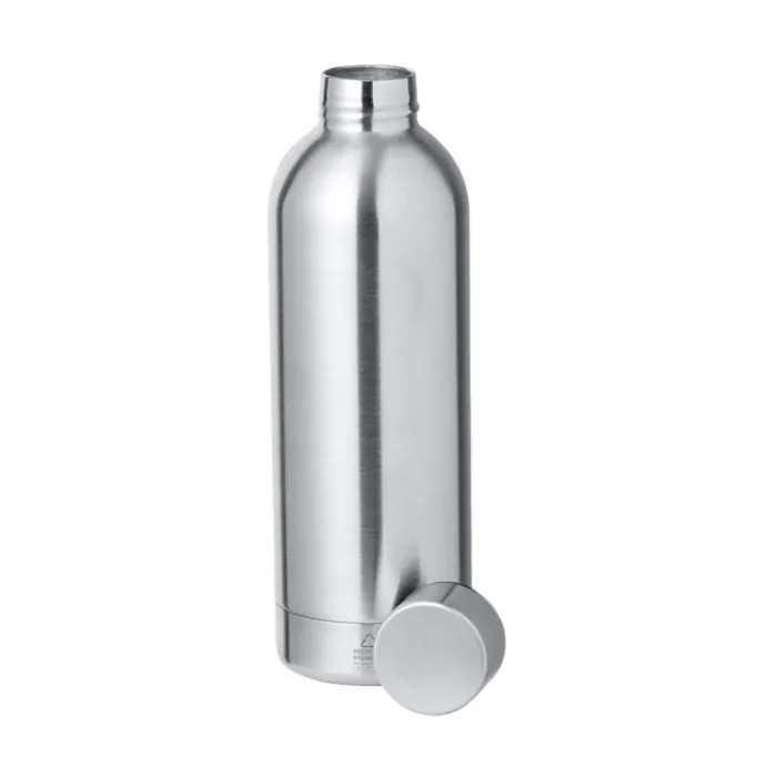 Gift Campaign Bottiglietta a doppia parete in acciaio inossidabile riciclato 500ml> Borracce Di Metallo