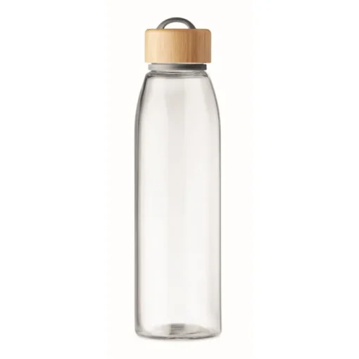 Gift Campaign Bottiglietta promozionale in vetro e bambú 500ml Crystal Fjord> Gadget Ecologici|Borracce In Vetro
