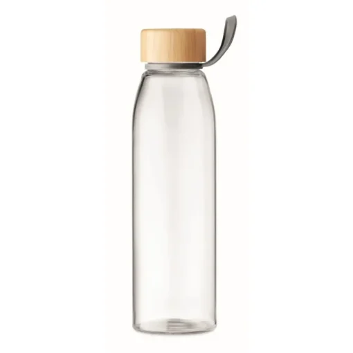 Gift Campaign Bottiglietta promozionale in vetro e bambú 500ml Crystal Fjord> Gadget Ecologici|Borracce In Vetro