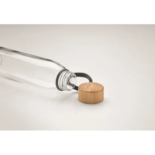 Gift Campaign Bottiglietta promozionale in vetro e bambú 500ml Crystal Fjord> Gadget Ecologici|Borracce In Vetro