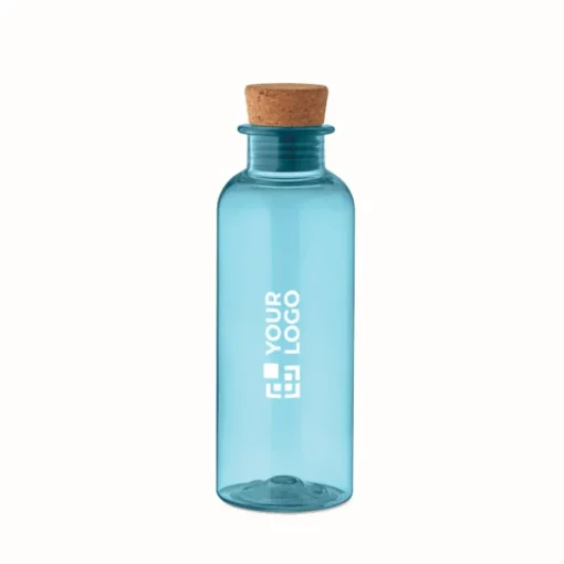 Gift Campaign Bottiglietta Tritan Renew™ con tappo rotondo in sughero da 500 ml> Borracce In Plastica