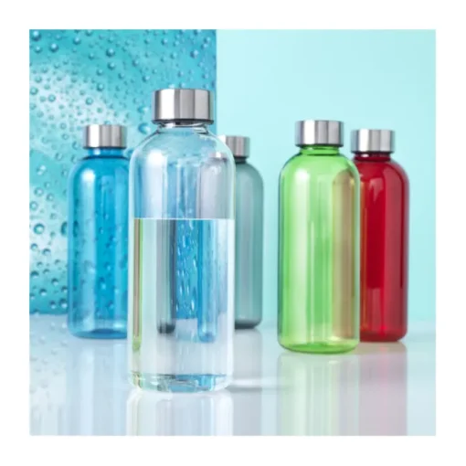 Gift Campaign Bottigliette di plastica personalizzate tappo in alluminio 600ml City> Borracce In Plastica