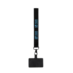 Gift Campaign Braccialetto colorato in poliestere con supporto per il cellulare></noscript> Braccialetti Pubblicitari