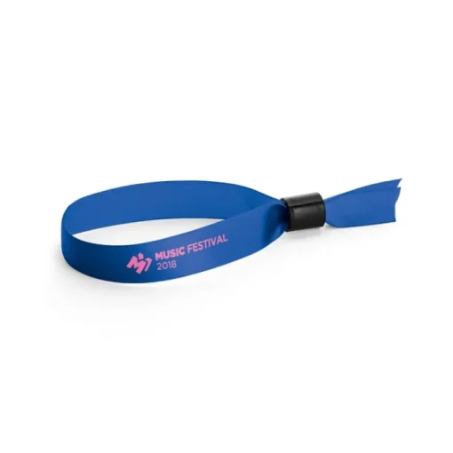 Gift Campaign Braccialetto per eventi in morbido raso con chiusura di sicurezza> Braccialetti Pubblicitari