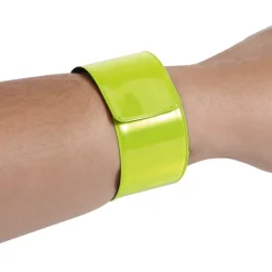 Gift Campaign Braccialetto riflettente pieghevole promozionale in PVC VisiPulse></noscript> Gadget Per Bicicletta