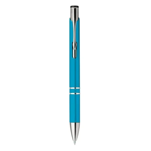 Gift Campaign Brillanti penne aziendali inchiostro blu Aster Budget> Penne Di Plastica