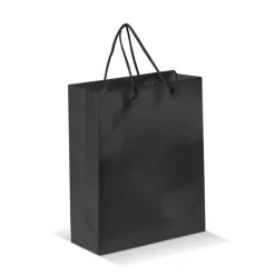 Gift Campaign Busta di carta laminata da 200g/m2 colorata con manici in corda><noscript><img width=