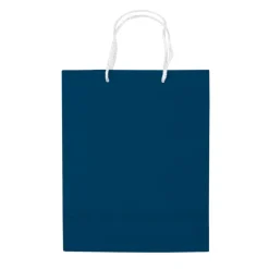 Gift Campaign Busta di carta laminata da 200g/m2 colorata con manici in corda><noscript><img width=