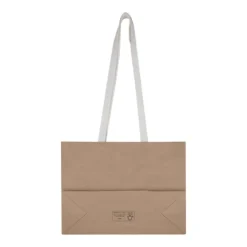 Gift Campaign Busta orizzontale di carta kraft FSC 150g/m2 e manici lunghi in cotone></noscript> Buste Di Carta