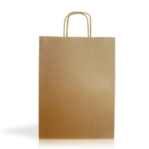 Gift Campaign Busta per la spesa allungata con soffietto in carta kraft da 90 g/m2> Buste Di Carta