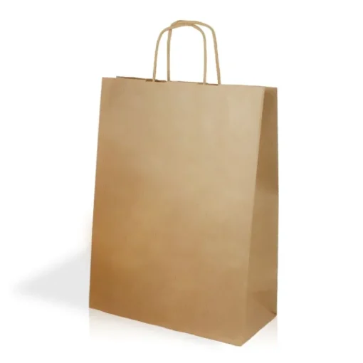 Gift Campaign Busta per la spesa allungata con soffietto in carta kraft da 90 g/m2> Buste Di Carta