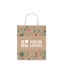 Gift Campaign Busta regalo personalizzate in carta kraft da 90 gr/m2 Surprise Small></noscript> Gadget Natalizi