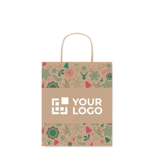 Gift Campaign Busta regalo personalizzate in carta kraft da 90 gr/m2 Surprise Small> Gadget Natalizi