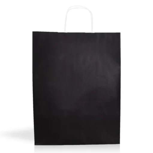 Gift Campaign Busta sostenibile in carta kraft da 100 g/m2 con manici corti> Buste Di Carta