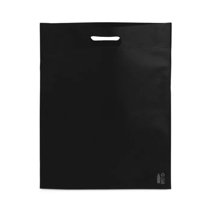 Gift Campaign Buste con logo in tessuto non tessuto resistenza 3 kg 70 g/m2 MiniMart RPET> Shopper Tnt