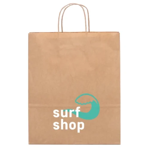 Gift Campaign Buste per la spesa di carta kraft personalizzate 115 g/m2 Craft large> Buste Di Carta