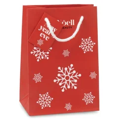 Gift Campaign Buste regalo natalizie con logo di piccole dimensioni Snowflake Small></noscript> Gadget Natalizi