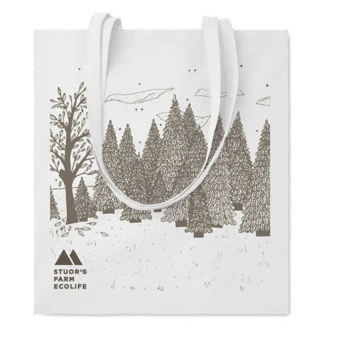 Gift Campaign Buste shopper personalizzate di cotone da 180 g/m2 EcoColor Superb> Borse Per La Spesa|Tote Bag Personalizzate