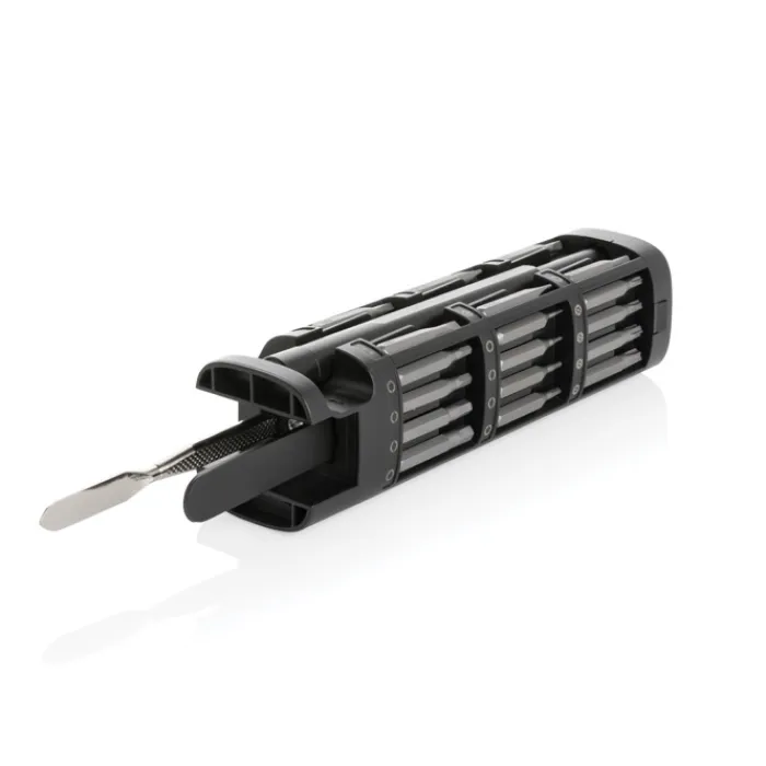 Gift Campaign Cacciavite di precisione con 56 punte diverse in alluminio riciclato> Altri Attrezzi