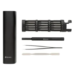 Gift Campaign Cacciavite di precisione con 56 punte diverse in alluminio riciclato><noscript><img width=