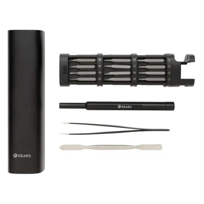 Gift Campaign Cacciavite di precisione con 56 punte diverse in alluminio riciclato> Altri Attrezzi