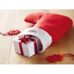 Gift Campaign Calza della Befana in tessuto non tessuto personalizzabile Santa></noscript> Gadget Natalizi