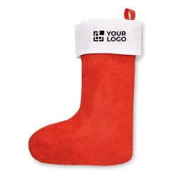 Gift Campaign Calza della Befana in tessuto non tessuto personalizzabile Santa></noscript> Gadget Natalizi