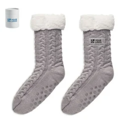 Gift Campaign Calzini antiscivolo personalizzati taglia L 40-43 in acrilico Comfy></noscript> Gadget Natalizi
