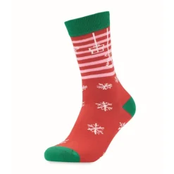 Gift Campaign Calzini natalizi di cotone e poliestere rPET taglia L 43-46 Joyful> Gadget Natalizi