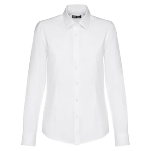 Gift Campaign Camicia da donna in popeline di cotone ed elastan 130 g/m2 THC Tokyo> Camicie Personalizzate