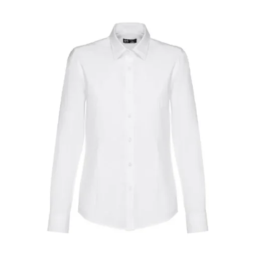 Gift Campaign Camicia da donna in popeline di cotone ed elastan 130 g/m2 THC Tokyo> Camicie Personalizzate