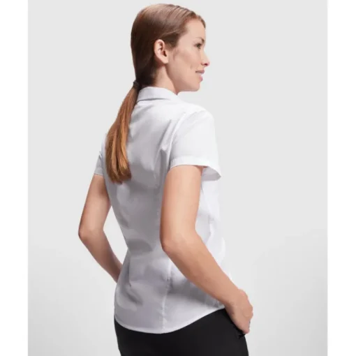 Gift Campaign Camicia da lavoro a manica corta in poliestere 130 g/m2 Roly Sofia> Camicie Personalizzate