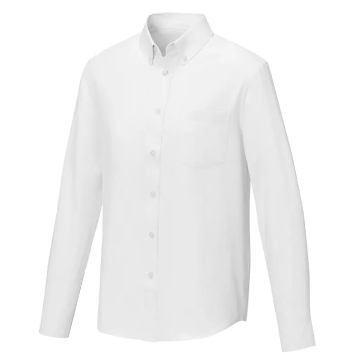 Gift Campaign Camicia da uomo in tessuto oxford 130 g/m2 con logo Elevate Essentials> Camicie Personalizzate