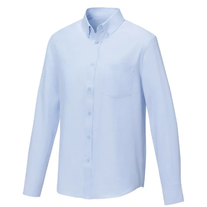 Gift Campaign Camicia da uomo in tessuto oxford 130 g/m2 con logo Elevate Essentials> Camicie Personalizzate