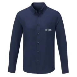 Gift Campaign Camicia da uomo in tessuto oxford 130 g/m2 con logo Elevate Essentials><noscript><img width=