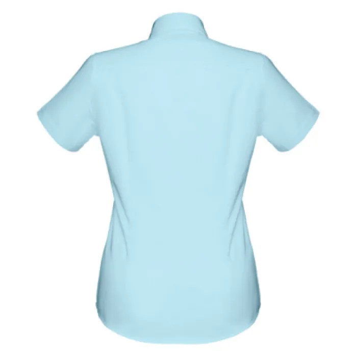 Gift Campaign Camicia maniche corte da donna in cotone oxford 130 g/m2 THC London WH> Camicie Personalizzate