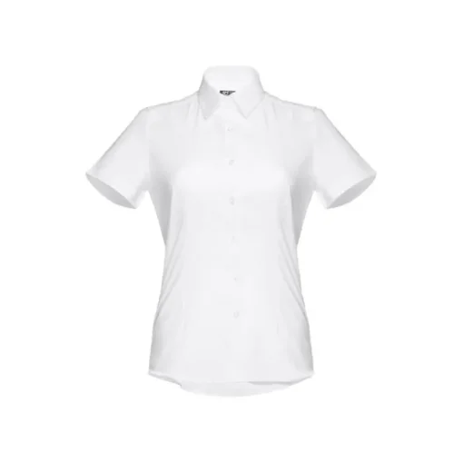 Gift Campaign Camicia maniche corte da donna in cotone oxford 130 g/m2 THC London WH> Camicie Personalizzate