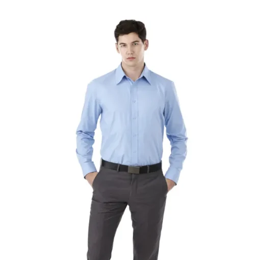 Gift Campaign Camicia uomo in popeline di cotone e 4% elastan 118 g/m2 Elevate Life> Camicie Personalizzate
