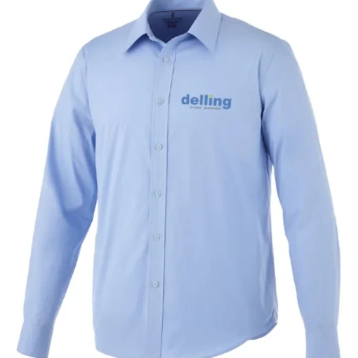 Gift Campaign Camicia uomo in popeline di cotone e 4% elastan 118 g/m2 Elevate Life> Camicie Personalizzate