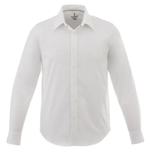 Gift Campaign Camicia uomo in popeline di cotone e 4% elastan 118 g/m2 Elevate Life> Camicie Personalizzate