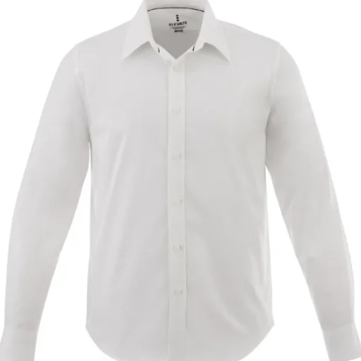 Gift Campaign Camicia uomo in popeline di cotone e 4% elastan 118 g/m2 Elevate Life> Camicie Personalizzate