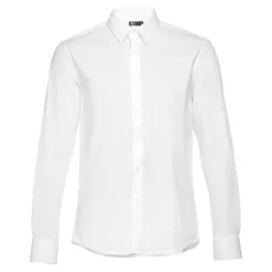 Gift Campaign Camicie da uomo con logo in tessuto popeline da 115 g/m2 THC Paris><noscript><img width=