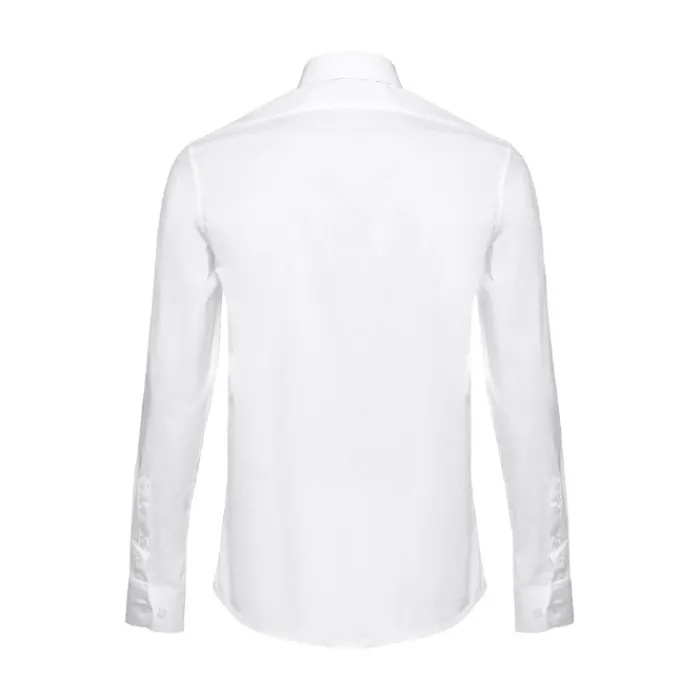 Gift Campaign Camicie da uomo con logo in tessuto popeline da 115 g/m2 THC Paris> Camicie Personalizzate