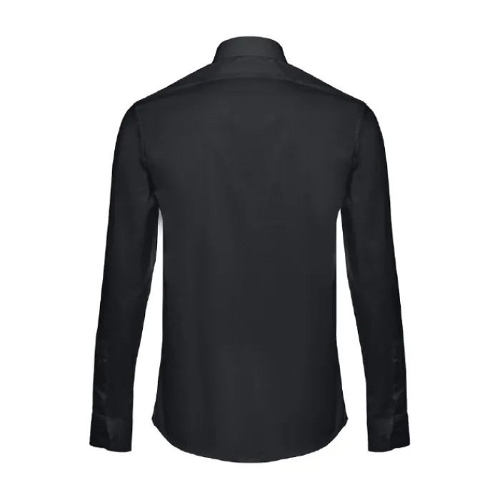 Gift Campaign Camicie da uomo con logo in tessuto popeline da 115 g/m2 THC Paris> Camicie Personalizzate